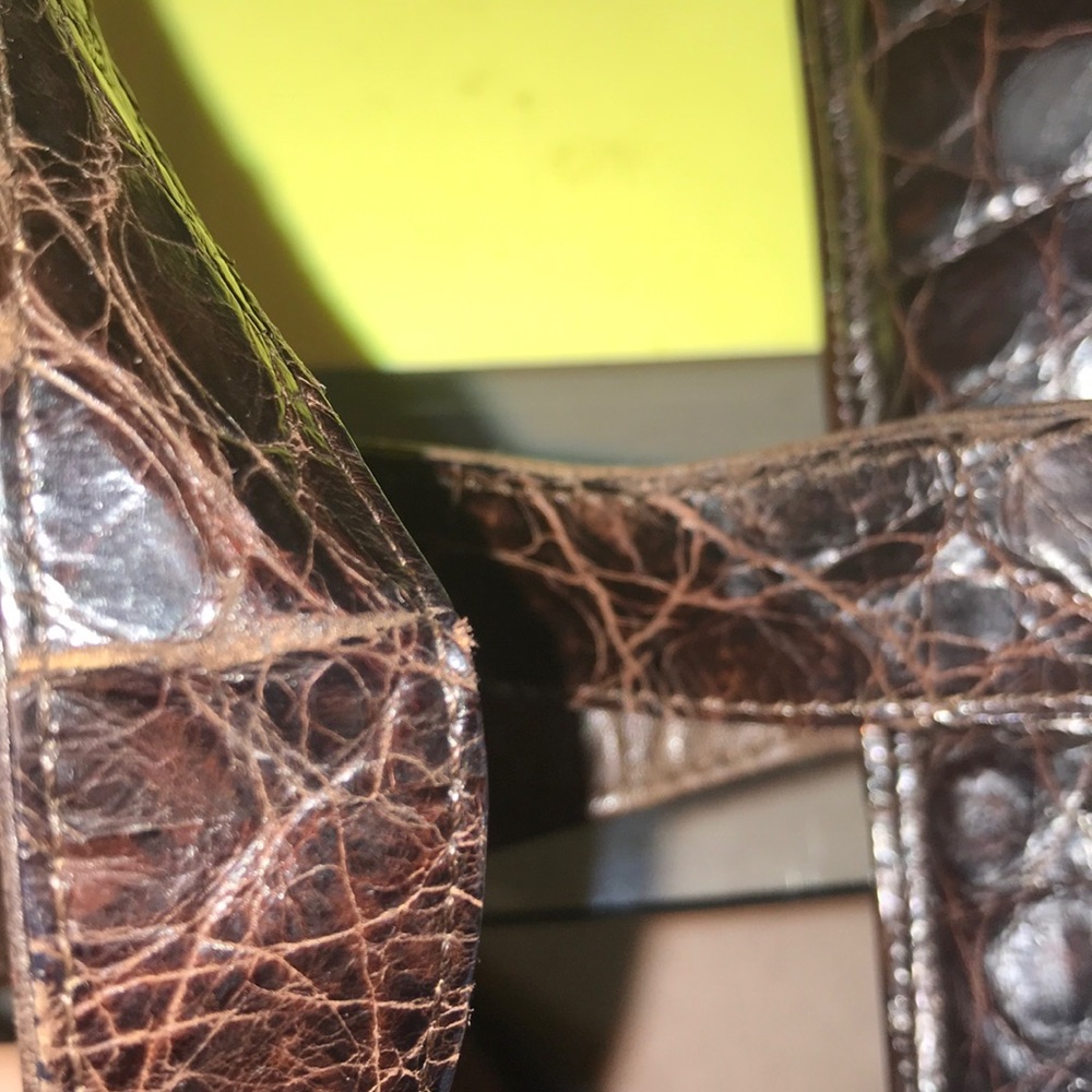 Titti Dell’ Acqua By Maxima Vintage Alligator Bag - Picture 6 of 8